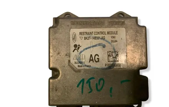 Ford Transit Custom Airbag control unit/module BK2T14B321AG 30JUN2015 P180GA0832