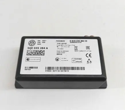 Volkswagen Golf VII Bluetooth control unit module 5QE035284A