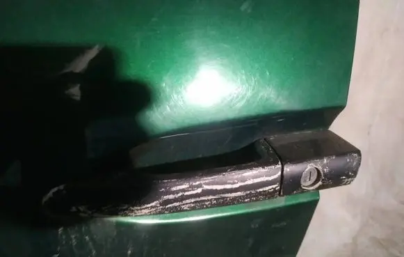 Peugeot 807 Front door exterior handle