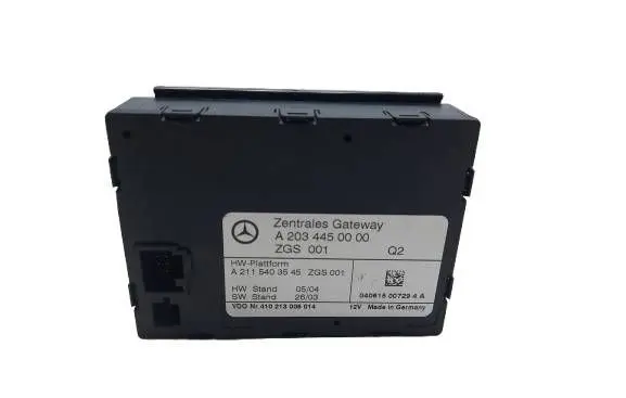 Mercedes-Benz C W203 Gateway control module A2034450000 A2115403545
