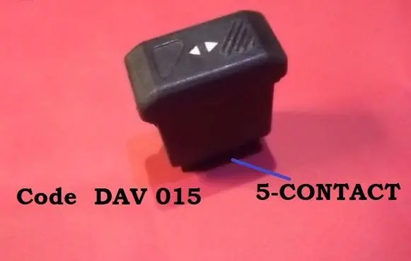 Renault Espace II Electric window control switch DAV015