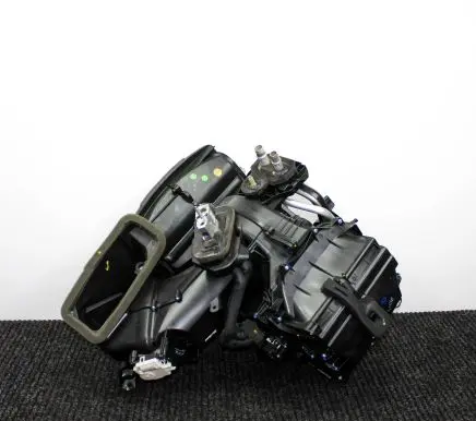 Interior heater climate box assembly