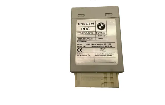 BMW 5 E60 E61 Tire pressure control unit 6785279 100395996