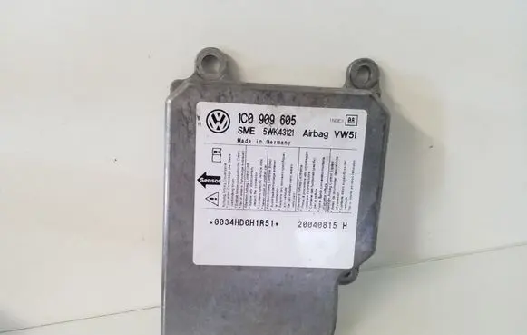 Volkswagen Sharan Airbag control unit/module 1C0909605 5WK43121