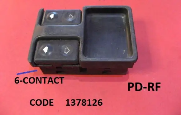 BMW 5 E34 Electric window control switch 1378126