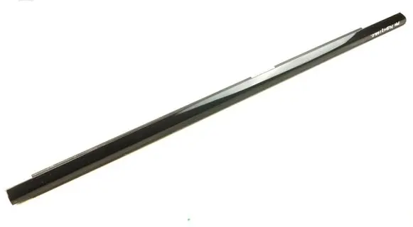 Front door glass trim molding