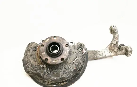 Volkswagen PASSAT B6 Front wheel hub spindle knuckle 4E0258L