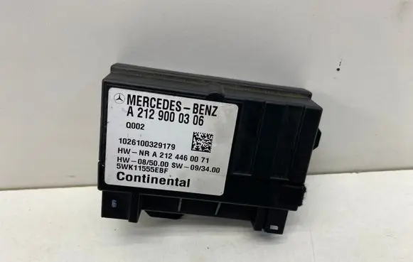 Fuel injection pump control unit/module