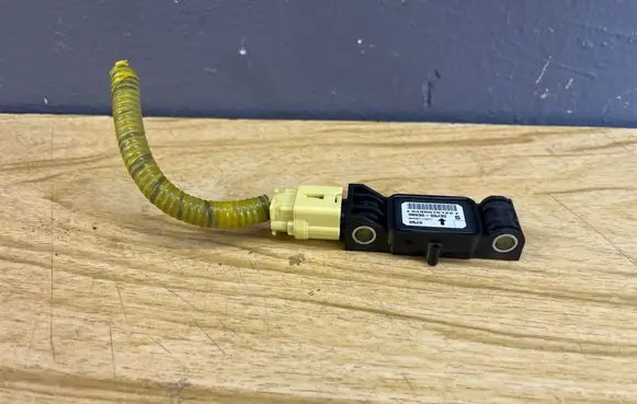 Airbag deployment crash/impact sensor