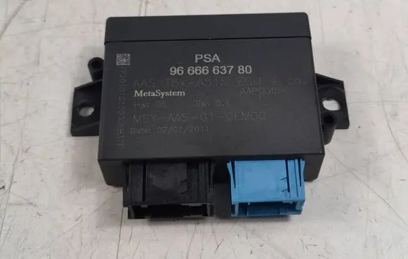 Peugeot 3008 I Parking PDC control unit/module 9666663780