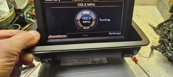 Audi A1 Screen/display/small screen 8X0857273B AUDIA1