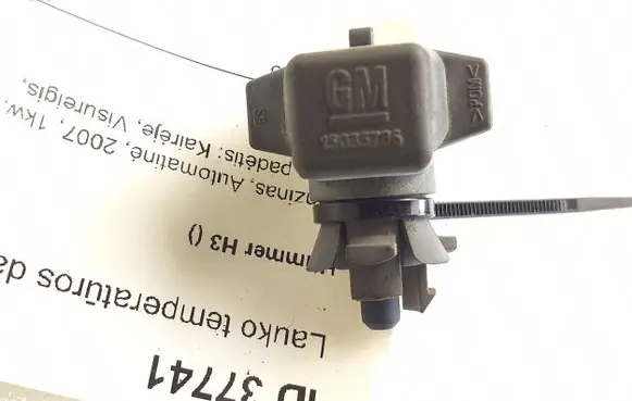 Hummer H3 Outside/exterior temperature sensor 15035786