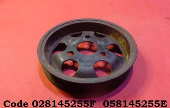 Volkswagen PASSAT B5.5 Power steering pump pulley 028145255F 058145255E WPA5BPDE