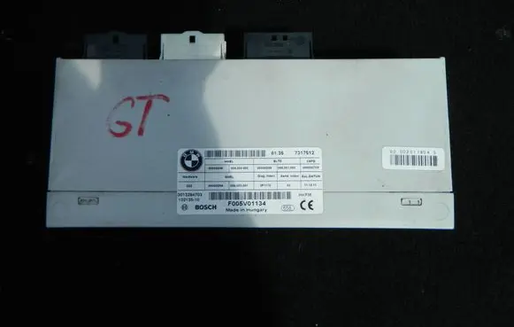 BMW 5 GT F07 Tailgate/trunk control unit/module 7317512 F005V01134 0013284703