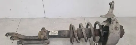 Front shock absorber with coil spring