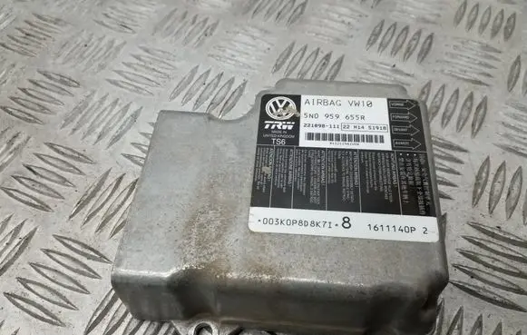 Volkswagen PASSAT B7 Airbag control unit/module 5N0959655R