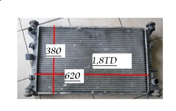 Ford Focus Coolant radiator 98AB8005MF XS4H8C342DB