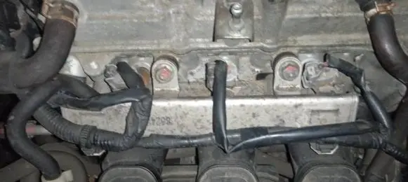Opel Agila B Fuel main line pipe 008082822