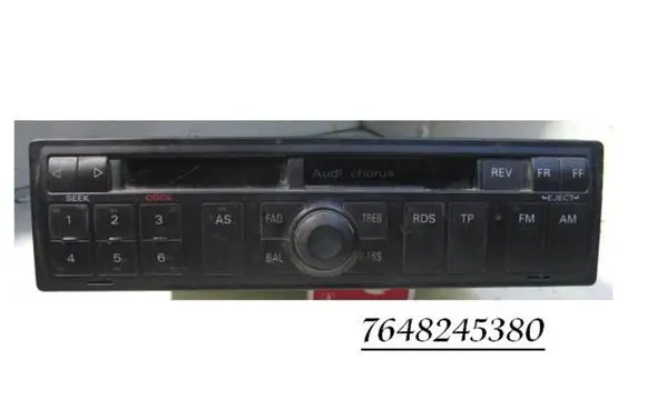 Audi A6 S6 C4 4A Radio/CD/DVD/GPS head unit 7648245380 4B0035152B