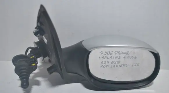 Peugeot 206 Manual wing mirror 