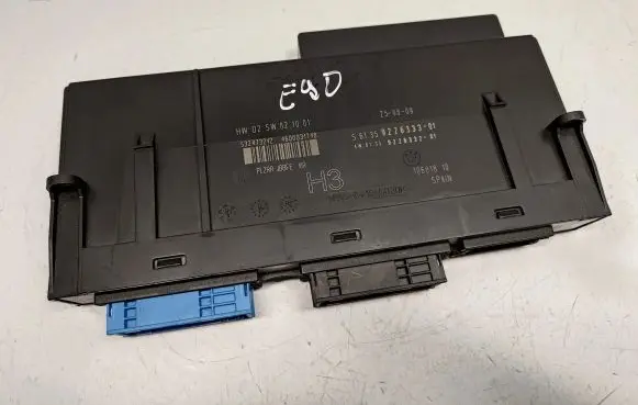 BMW 3 E90 E91 Central body control module 61359226333 61359226332