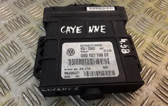 Porsche Cayenne (9PA) Gearbox control unit/module 09D927750CC