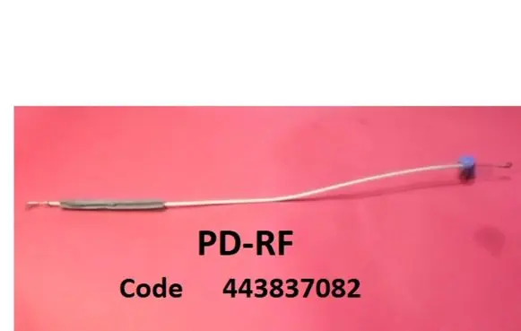 Audi 100 200 5000 C3 Front door cable line 443837082