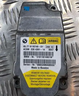 BMW 5 E60 E61 Airbag control unit/module 6577911874901