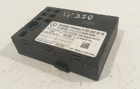 Mercedes-Benz S W220 Gateway control module A2205402545 410213005009