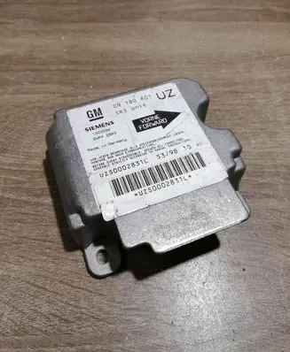 Opel Vectra B Airbag control unit/module 09180801