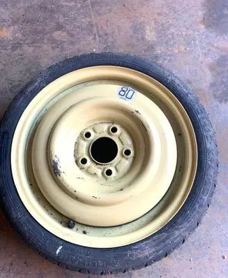 Mitsubishi Lancer X R16 spare wheel 