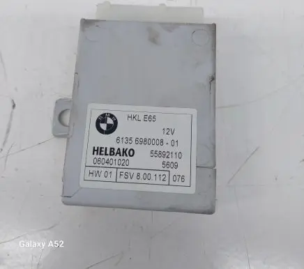 BMW 7 E65 E66 Tailgate/trunk control unit/module 060401020 55892110