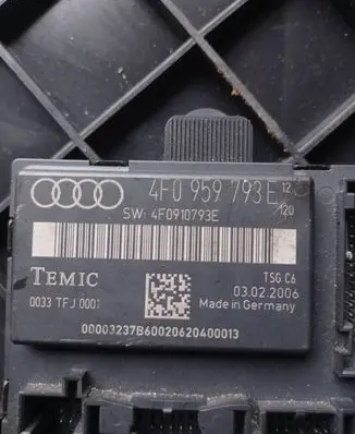 Audi A6 S6 C6 4F Door control unit/module 4F0959793E