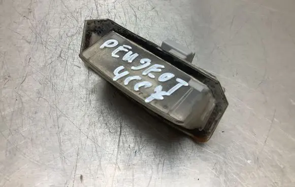 Peugeot 4007 Number plate light A046017 1141283 0653