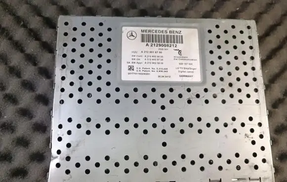 Mercedes-Benz S W222 Navigation unit CD/DVD player A2129008212
