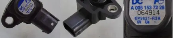 Mercedes-Benz C W203 Air pressure sensor 5958468 A0051537228