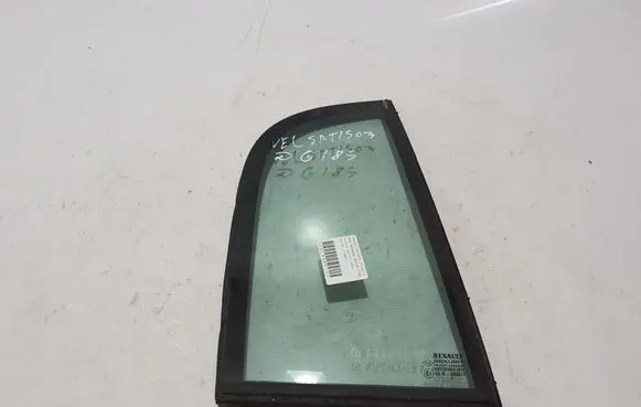 Renault Vel Satis Rear vent window glass 8200013115