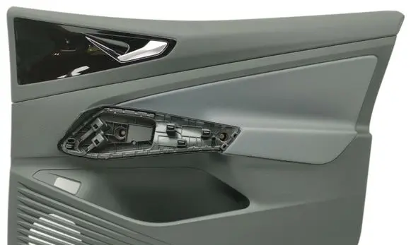 Front door card panel trim