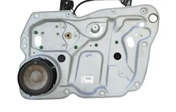Volkswagen Touran I Front door window regulator with motor 1T0837756L 2K1837752BS