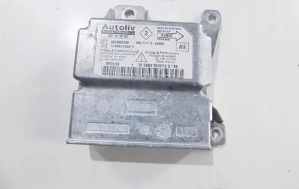 Peugeot 308 Airbag control unit/module 607059500