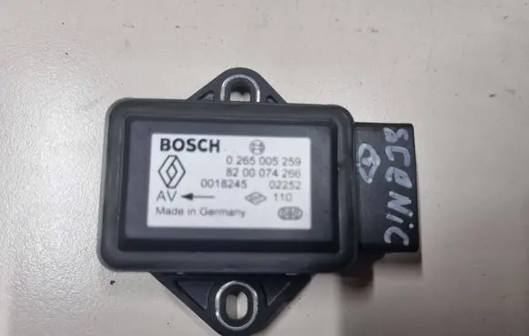 Renault Scenic I ESP acceleration yaw rate sensor 0265005259 0018245
