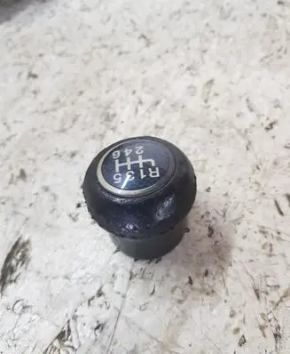 Fiat Punto (199) Gear lever shifter trim leather/knob