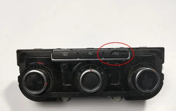 Interior fan control switch