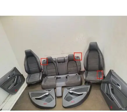 Mercedes-Benz CLA C117 X117 W117 Seat set 2468603502 A4539050100 A2468200526