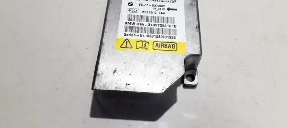 BMW 5 E39 Airbag control unit/module 65778372521 31837252101b