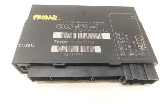 Audi A4 S4 B7 8E 8H Comfort/convenience module 8E0959433CQ