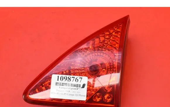 Peugeot 3008 I Rear/tail lights 9683460980