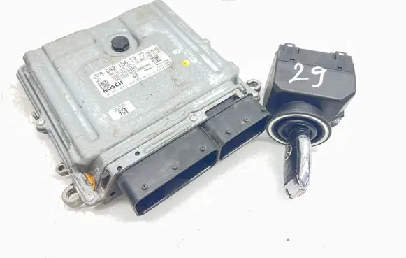 Mercedes-Benz ML W164 Engine ECU kit and lock set 1645450908 A6421505377 0281013942