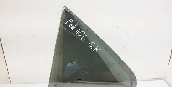 Peugeot 406 Rear vent window glass 43R000685