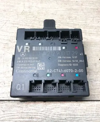 Mercedes-Benz E W212 Door control unit/module A2129001729 A2129011505 A2129026910